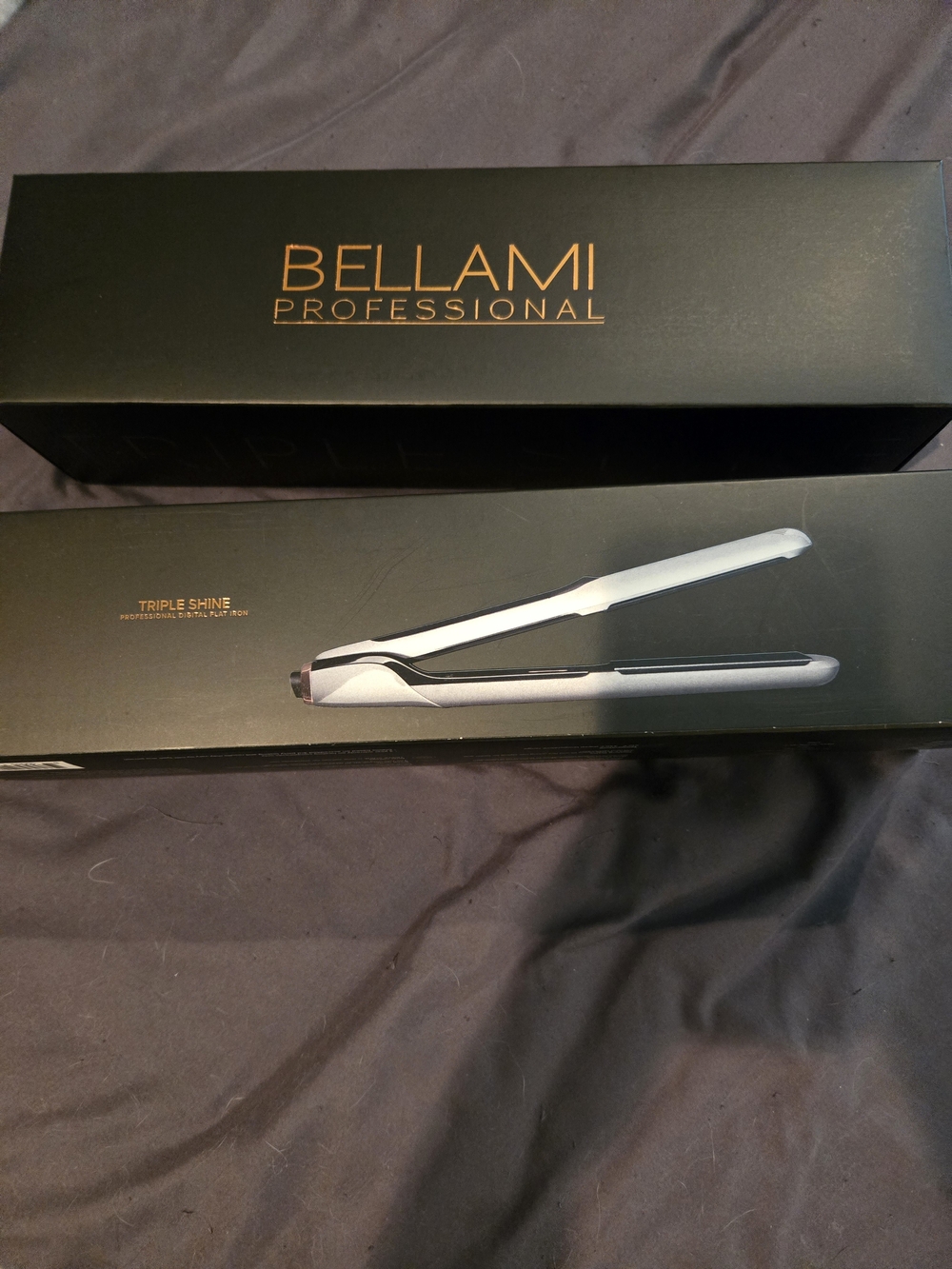 BELLAMI Triple Shine White Hair Straightener